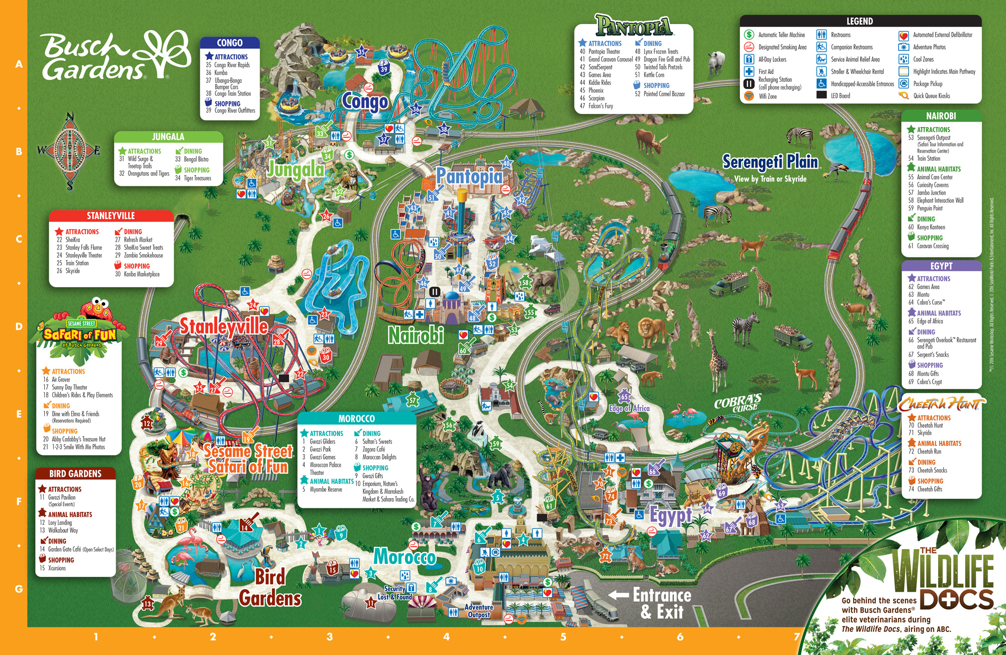 Busch Gardens in Tampa. Infos über den Park vom Experten