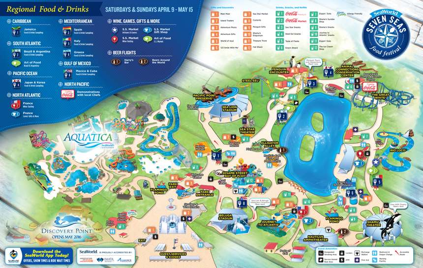 Seaworld San Antonio Map Pdf